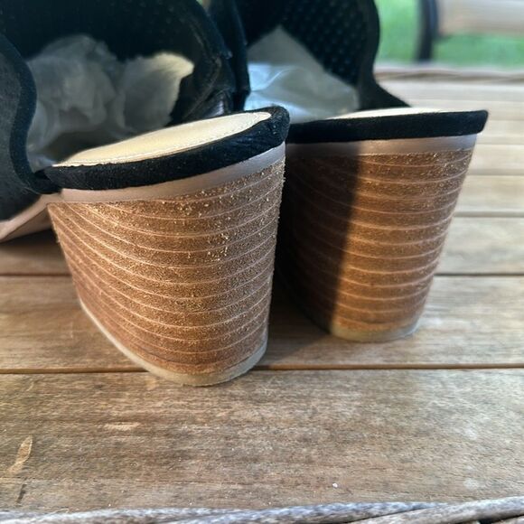 Marc Fisher Black Ripley Suede Mule 10 - Picture 3 of 7